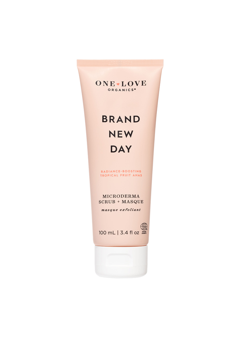 One Love Organics Brand New Day Microderma Scrub + Masque